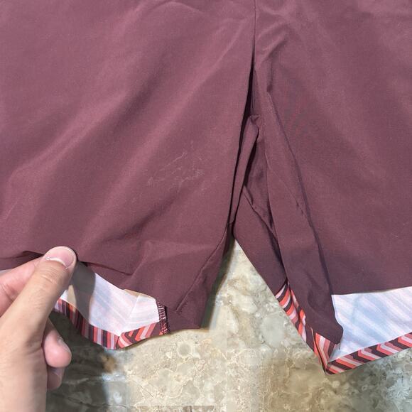 Nike Court Shorts Mens Large Red Slam Advantage Tennis 7” Roland Garros DV0704 - Picture 4 of 10